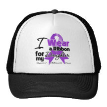 Daughter - Pancreatic Cancer Ribbon Trucker Hat