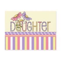 Daughter Tees and GIfts - Perfect for Mother's Day postcards