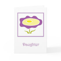 Daughter, Thinking of you, Missing you cards