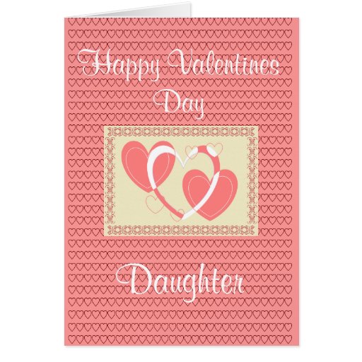 DAUGHTER VALENTINES DAY CARD Zazzle