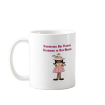 Daughters Are Flowers Blooming in Our Hearts mugs by robynsnest Daughters Are Flowers Blooming in Our Hearts mugs
