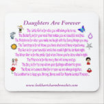 Daughters Are Forever Poem Mousepad