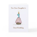 Daughter's First Birthday cards by pamdicar Daughter's First Birthday cards