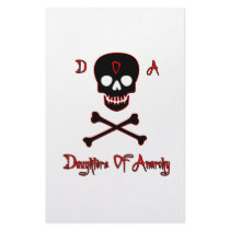 Daughters Of Anarchy Custom Stationery