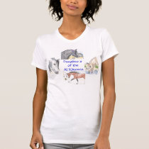 Daughters of the Al Khamsa t-shirts