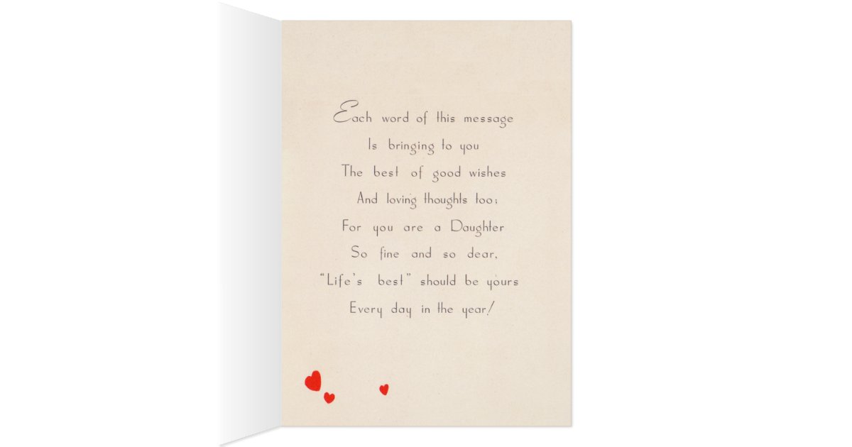 what to write in daughters valentines day card