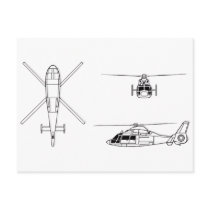 Dauphin2 postcards by iflytandemrotor Dauphin2 postcards