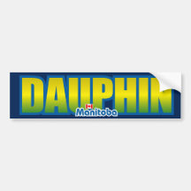 Dauphin Bumper Bumper Stickers