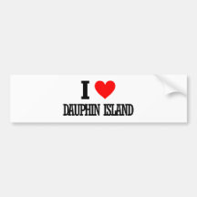 Dauphin Island, Alabama Bumper Stickers