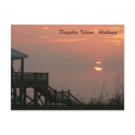 Dauphin Island, Alabama Postcard postcard
