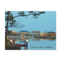 Dauphin Island, Alabama Postcard by SunrisePhotos Dauphin Island, Alabama Postcard