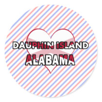 Dauphin Island, Alabama Stickers