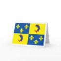 Dauphine Flag Greeting Card by FlagTshirts Dauphine Flag Greeting Card