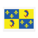 Dauphine Flag Postcard by FlagTshirts Dauphine Flag Postcard