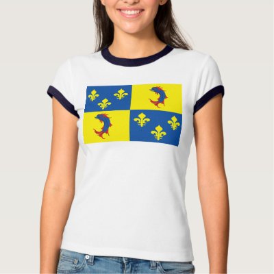 Dauphine Flag T-shirt by FlagTshirts