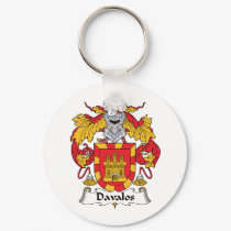 Davalos Family Crest keychains