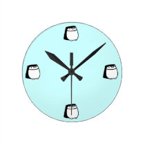 Dave Clock (with which one may tell time) wall clocks