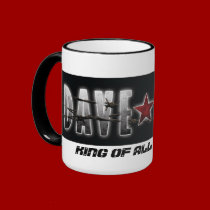 DAVE EVANS KING OF ALL BADASSES COFFEE MUG by daveevans_rocks DAVE EVANS KING OF ALL BADASSES COFFEE MUG