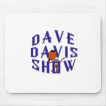Dave Mascot logo mousepads by DaveDavisShow Dave Mascot logo mousepads