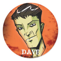 DAVE stickers by rabzilla DAVE stickers