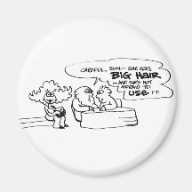 davholle big hair magnets