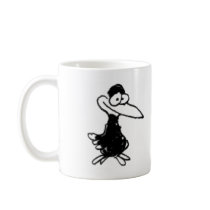 davholle black bird mugs