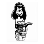davholle girl evening gown postcards
