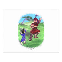 DAVID AND GOLIATH POSTCARDS