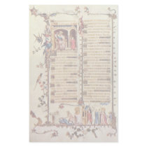David Before Saul By Pucelles Jean  (Best Quality) Stationery Paper