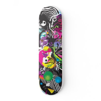 David Carvalho "Colors" Skate Boards by hellokarpa