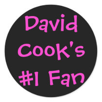 David Cook's #1 Fan stickers by pnkrocker626 David Cook's #1 Fan stickers