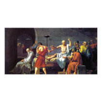 david death of socrates photo cards