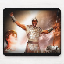 David & Goliath mousepad