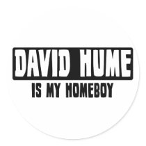 David Hume is my Homeboy Sticker
