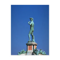David, Piazza Michelangelo, Florence, Italy Postcards