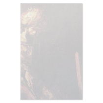 David Playing The Harp Before Saul. Stationery