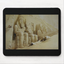 David Roberts Great Temple Aboo Simbel Mousepad