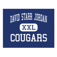 David Starr Jordan Cougars Middle Burbank Post Cards