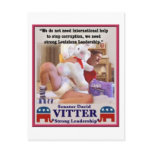 DAVID VITTER. STRONG LEADER FOR LOUISIANA. postcards