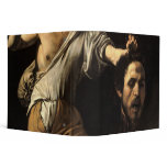 David with the Head of Goliath, Caravaggio Vinyl Binder