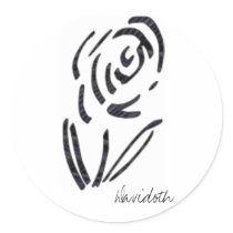 Davidoth Flower1, Davidoth stickers