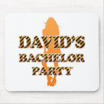 David's Bachelor Party Mouse Pad
