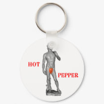 David's Hot Pepper keychains
