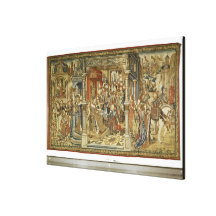 David's sons Amnon and Absalom declare war on each Canvas Prints
