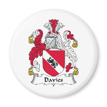 Davies Family Crest magnets