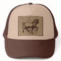 DAVINCI HORSE hats