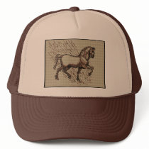 DAVINCI HORSE hats