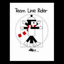 DaVinci LineRider postcards