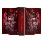 DaVinci's Dragon Vinyl Binder