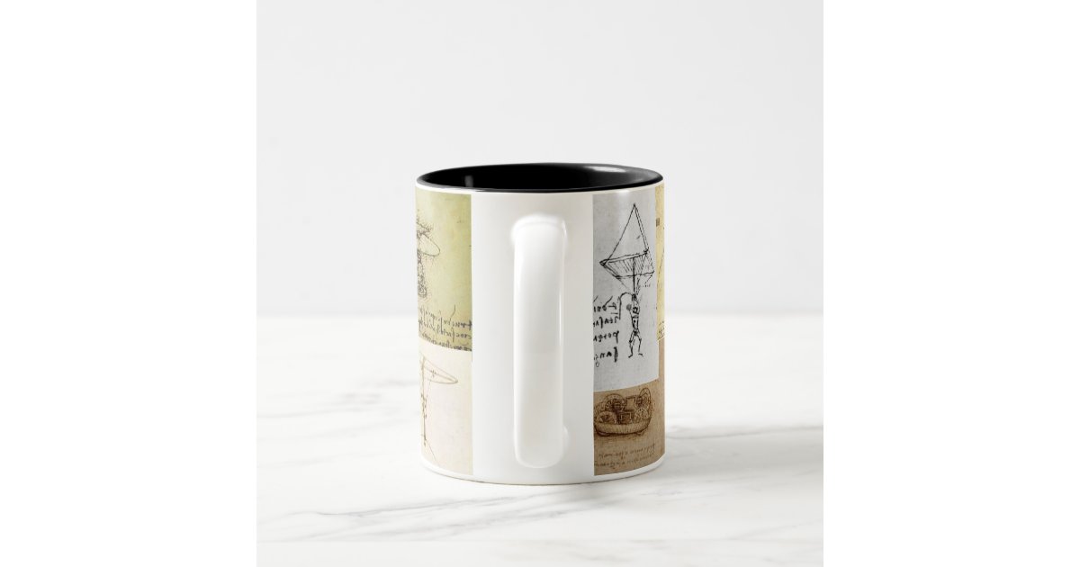 Davinci's Inventions TwoTone Coffee Mug Zazzle